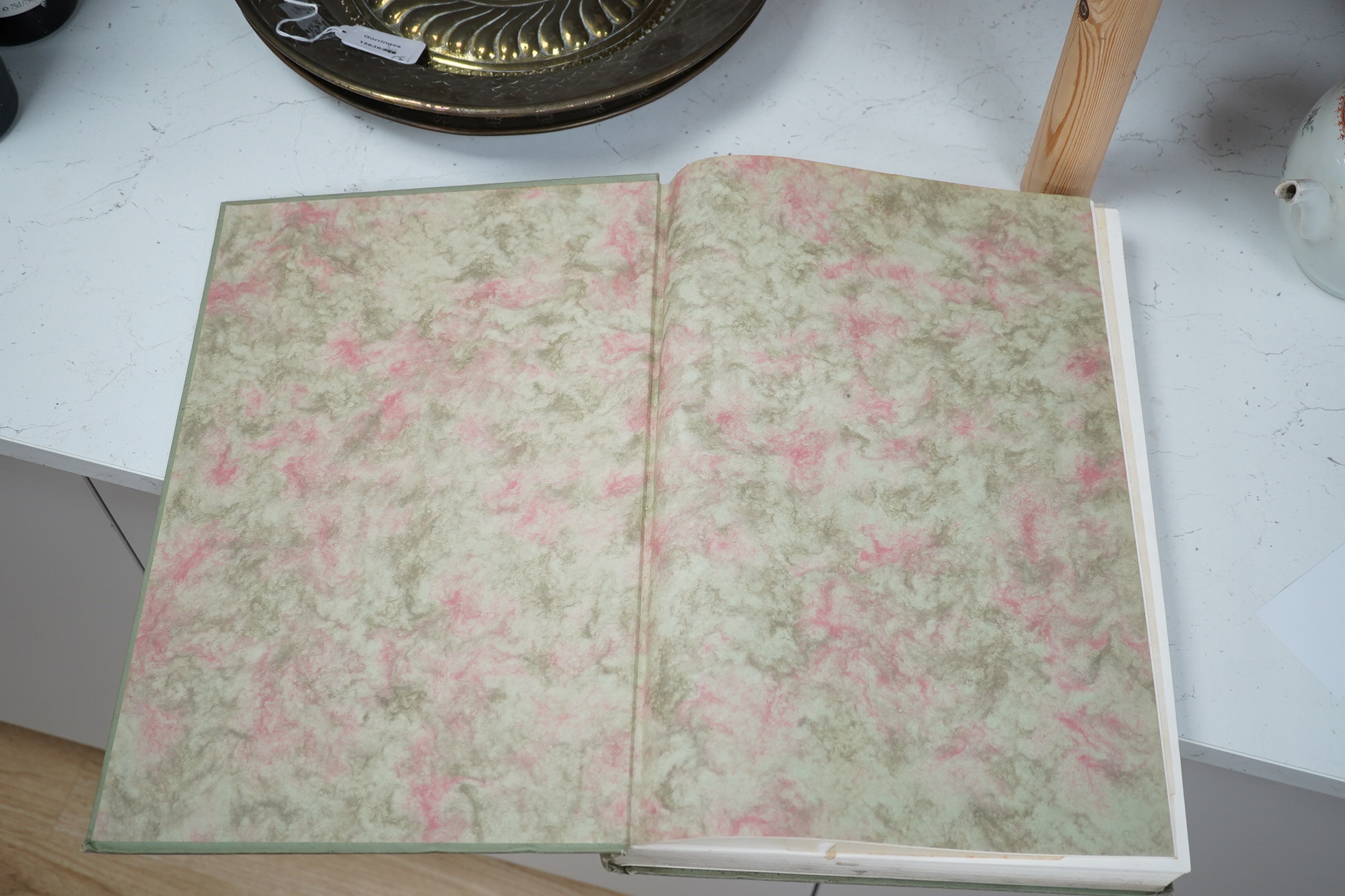 Bolton, Arthur T. - The Architecture of Robert & James Adam (1758-1794). 1st Edition, 2 vols. many illus. and plans throughout (some full page); original gilt cloth with gilt tops, folio. Country Life, 1922